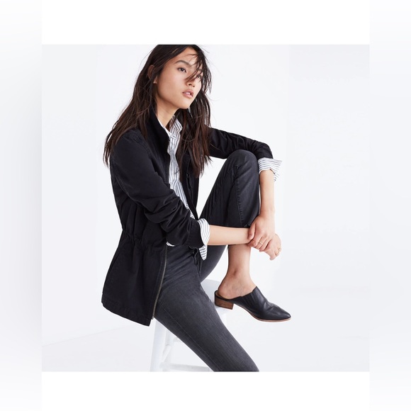 Madewell fleet jacket washed black - Picture 2 of 9